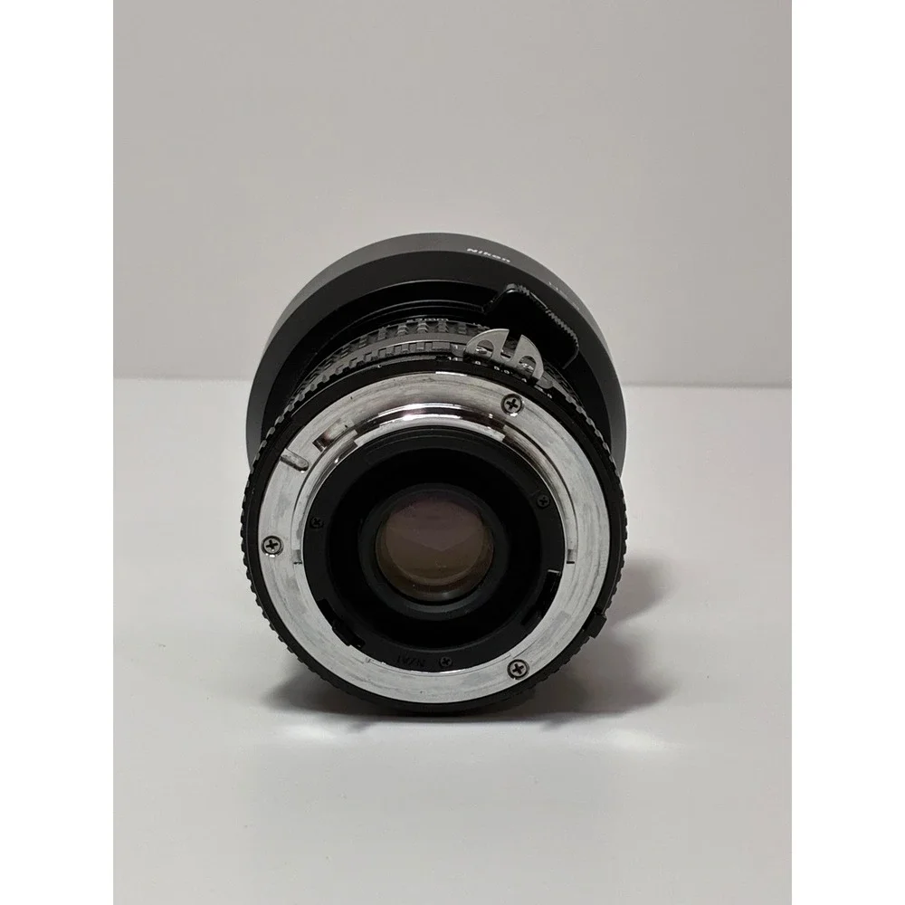 Bundle Tokina RMC 24mm f2.8 Wide Angle Lens Nikon AI Mount Nikon HS-9 Hood Japan